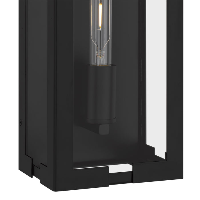 Quoizel - YOUN8407MBK - One Light Outdoor Wall Lantern - Young - Matte Black