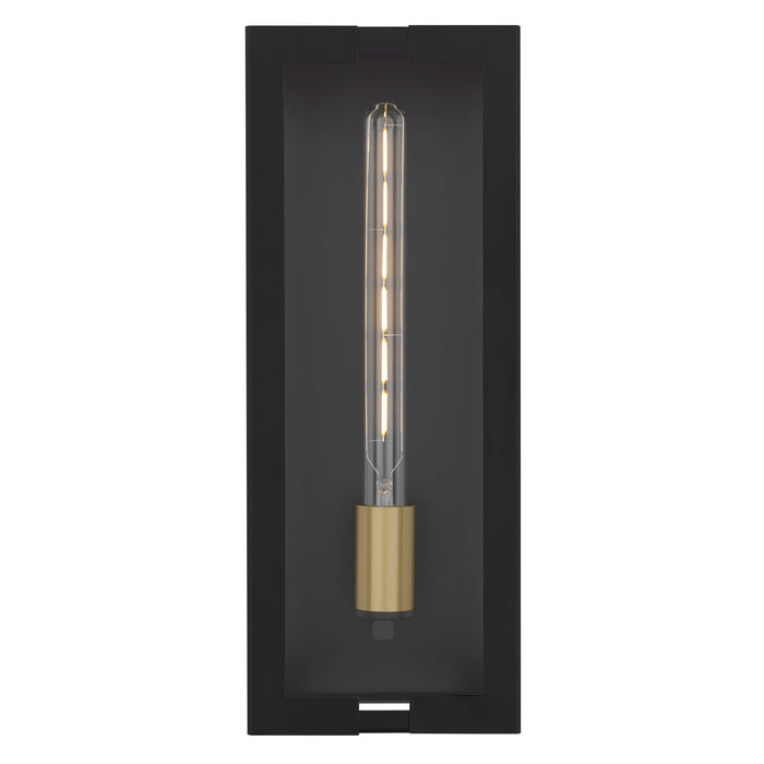 Quoizel - YOUN8407MBK - One Light Outdoor Wall Lantern - Young - Matte Black