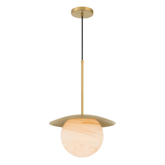 Minka-Lavery - 10385-732 - One Light Pendant - Olenne - Legacy Brass