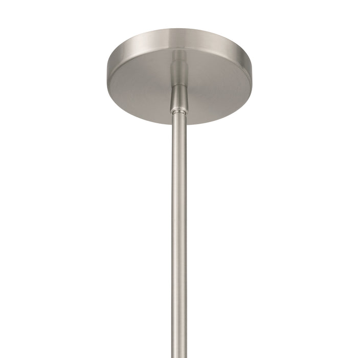 Minka-Lavery - 11895-84 - One Light Pendant - Coralyn - Brushed Nickel