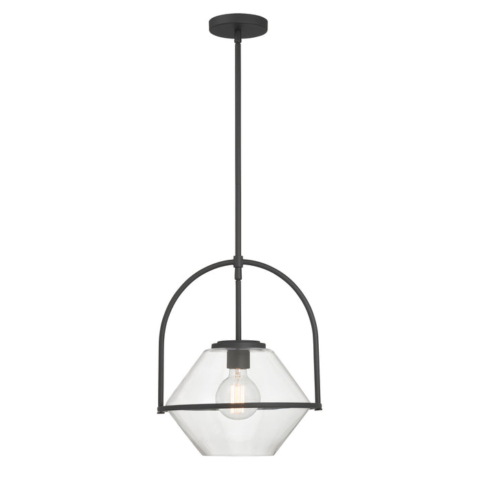 Minka-Lavery - 11895-899 - One Light Pendant - Coralyn - Dark Matte Black