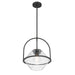 Minka-Lavery - 11895-899 - One Light Pendant - Coralyn - Dark Matte Black