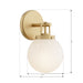 Minka-Lavery - 12011-732 - One Light Bath Sconce - Ortesa - Legacy Brass