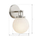 Minka-Lavery - 12011-84 - One Light Bath Sconce - Ortesa - Brushed Nickel