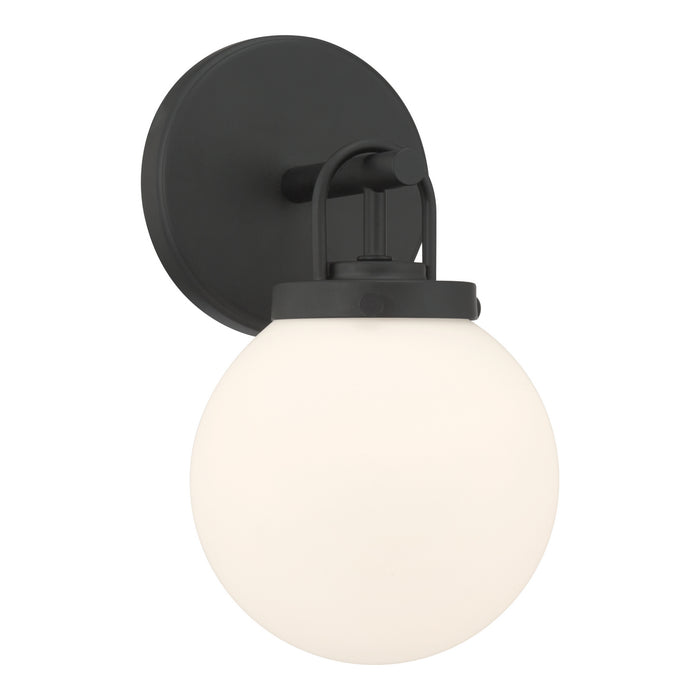 Minka-Lavery - 12011-899 - One Light Bath Sconce - Ortesa - Dark Matte Black