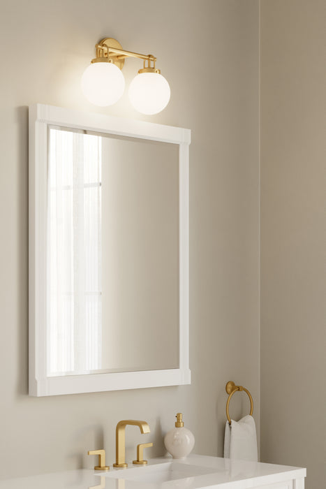 Minka-Lavery - 12012-732 - Two Light Vanity - Ortesa - Legacy Brass