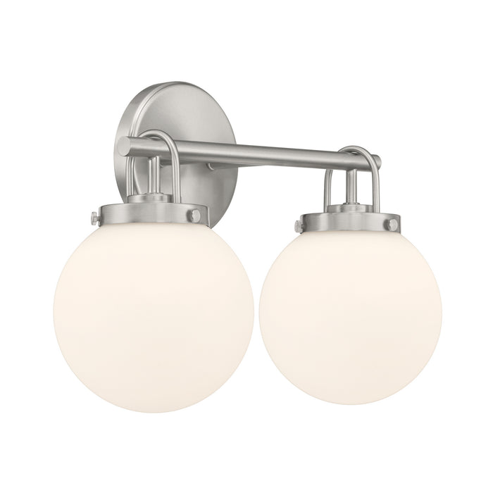 Minka-Lavery - 12012-84 - Two Light Vanity - Ortesa - Brushed Nickel