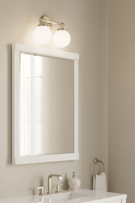 Minka-Lavery - 12012-84 - Two Light Vanity - Ortesa - Brushed Nickel