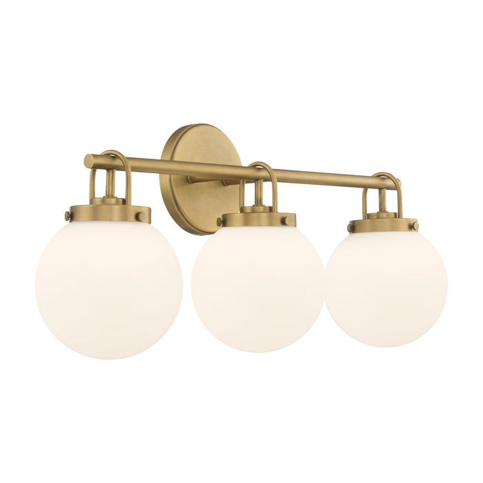 Minka-Lavery - 12013-732 - Three Light Vanity - Ortesa - Legacy Brass