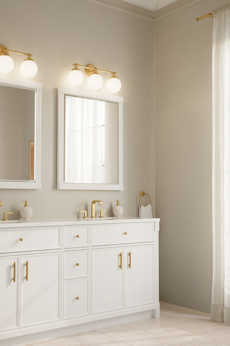 Minka-Lavery - 12013-732 - Three Light Vanity - Ortesa - Legacy Brass