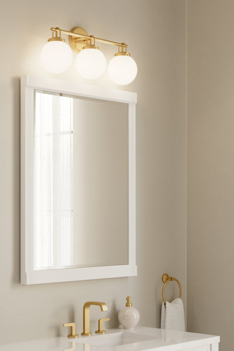 Minka-Lavery - 12013-732 - Three Light Vanity - Ortesa - Legacy Brass