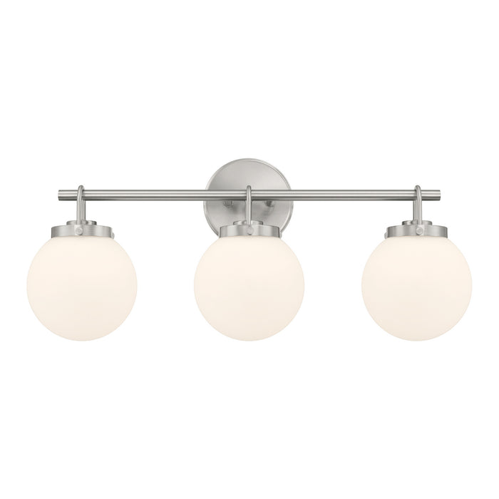 Minka-Lavery - 12013-84 - Three Light Vanity - Ortesa - Brushed Nickel