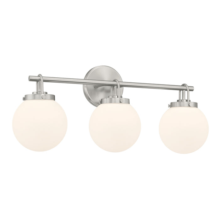 Minka-Lavery - 12013-84 - Three Light Vanity - Ortesa - Brushed Nickel