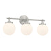 Minka-Lavery - 12013-84 - Three Light Vanity - Ortesa - Brushed Nickel