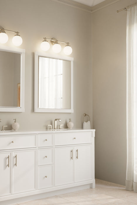 Minka-Lavery - 12013-84 - Three Light Vanity - Ortesa - Brushed Nickel