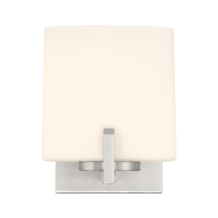 Minka-Lavery - 12431-84 - One Light Bath Sconce - Mirelle - Brushed Nickel