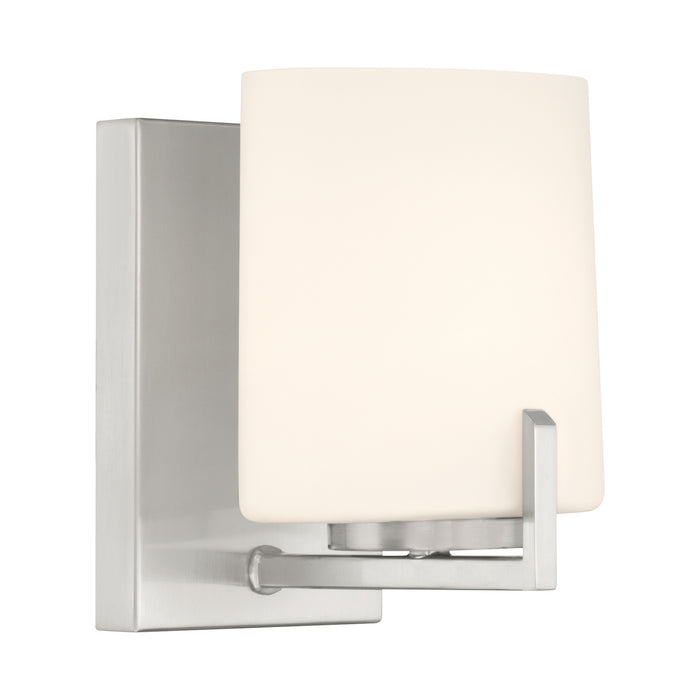 Minka-Lavery - 12431-84 - One Light Bath Sconce - Mirelle - Brushed Nickel