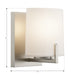 Minka-Lavery - 12431-84 - One Light Bath Sconce - Mirelle - Brushed Nickel