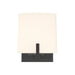 Minka-Lavery - 12431-899 - One Light Bath Sconce - Mirelle - Dark Matte Black