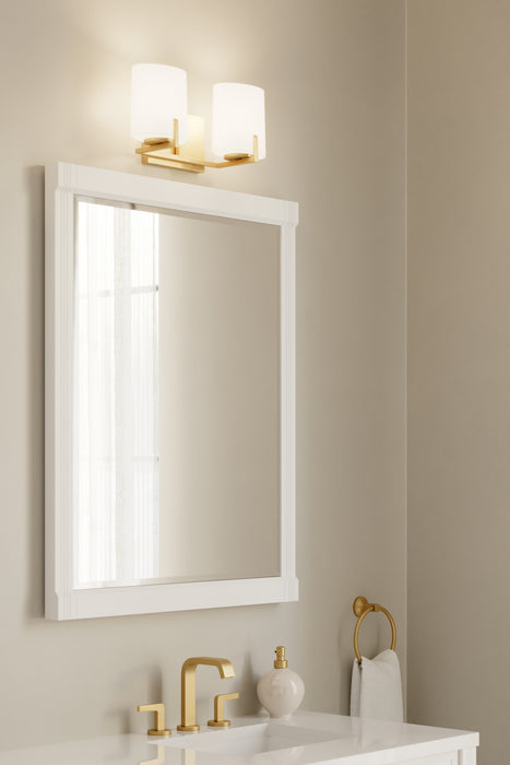 Minka-Lavery - 12432-732 - Two Light Vanity - Mirelle - Legacy Brass