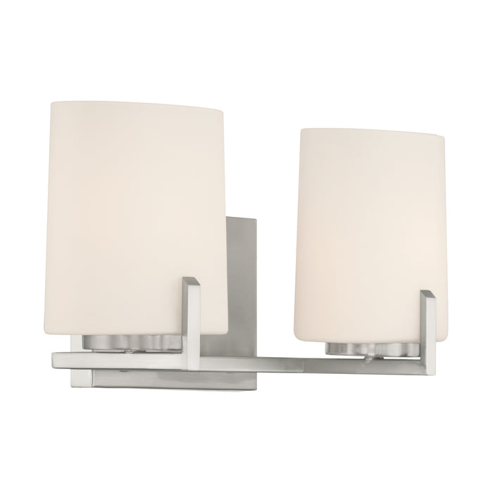 Minka-Lavery - 12432-84 - Two Light Vanity - Mirelle - Brushed Nickel
