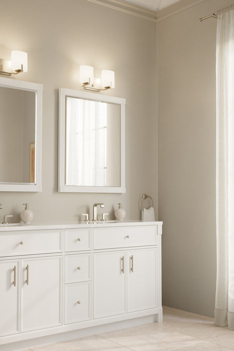 Minka-Lavery - 12432-84 - Two Light Vanity - Mirelle - Brushed Nickel