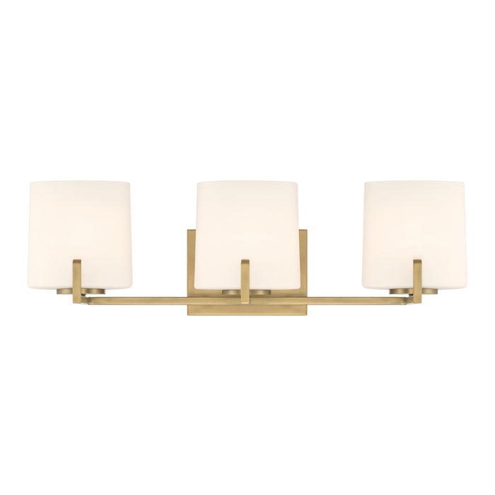 Minka-Lavery - 12433-732 - Three Light Vanity - Mirelle - Legacy Brass