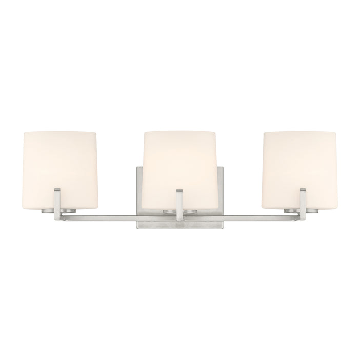 Minka-Lavery - 12433-84 - Three Light Vanity - Mirelle - Brushed Nickel