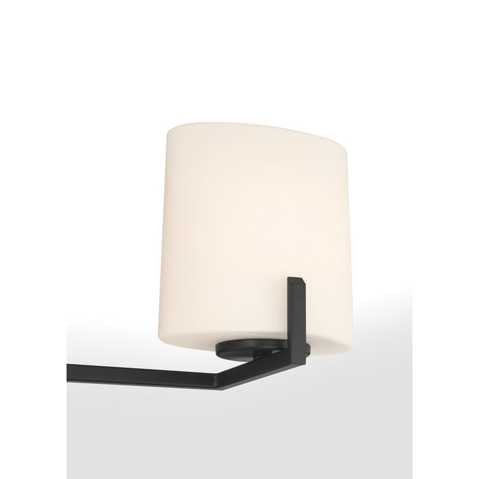 Minka-Lavery - 12433-899 - Three Light Vanity - Mirelle - Dark Matte Black