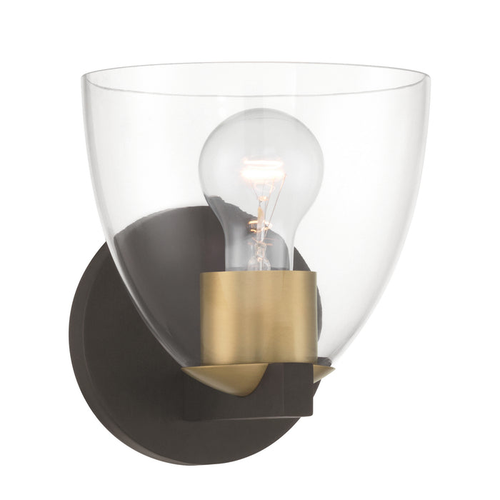 Minka-Lavery - 12481-796 - One Light Bath Sconce - Noellea - Dark Bronze