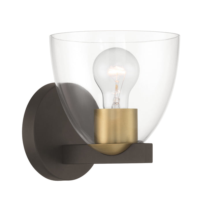 Minka-Lavery - 12481-796 - One Light Bath Sconce - Noellea - Dark Bronze