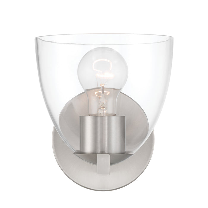 Minka-Lavery - 12481-84 - One Light Bath Sconce - Noellea - Brushed Nickel