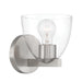 Minka-Lavery - 12481-84 - One Light Bath Sconce - Noellea - Brushed Nickel