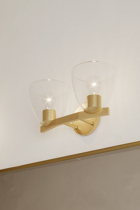 Minka-Lavery - 12482-732 - Two Light Vanity - Noellea - Legacy Brass