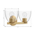 Minka-Lavery - 12482-732 - Two Light Vanity - Noellea - Legacy Brass