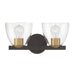Minka-Lavery - 12482-796 - Two Light Vanity - Noellea - Dark Bronze