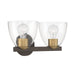 Minka-Lavery - 12482-796 - Two Light Vanity - Noellea - Dark Bronze