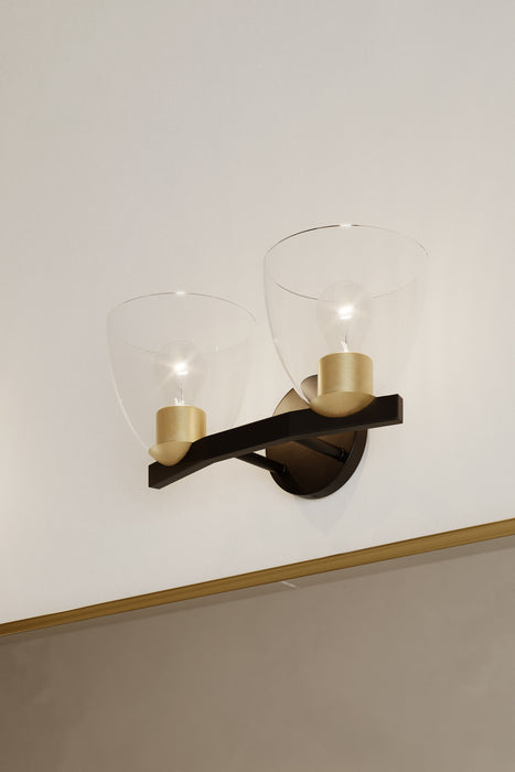 Minka-Lavery - 12482-796 - Two Light Vanity - Noellea - Dark Bronze