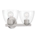 Minka-Lavery - 12482-84 - Two Light Vanity - Noellea - Brushed Nickel