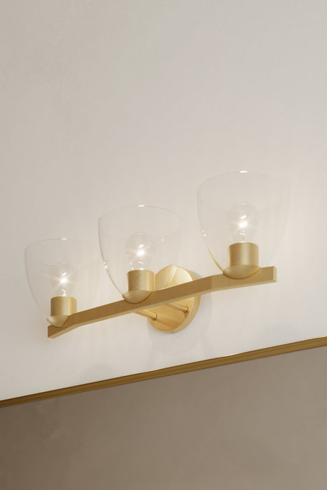 Minka-Lavery - 12483-732 - Three Light Vanity - Noellea - Legacy Brass