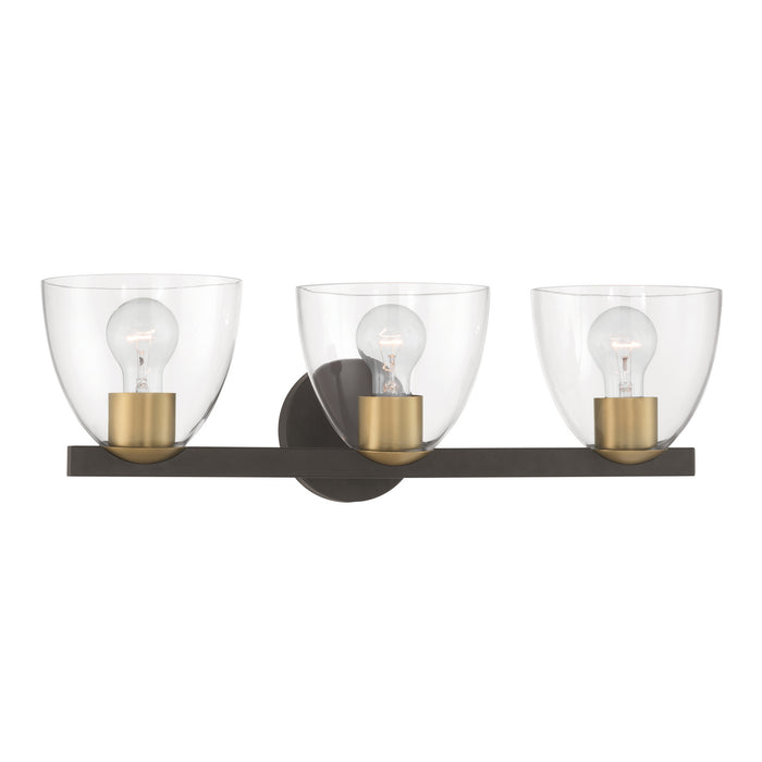 Minka-Lavery - 12483-796 - Three Light Vanity - Noellea - Dark Bronze