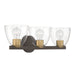 Minka-Lavery - 12483-796 - Three Light Vanity - Noellea - Dark Bronze