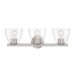 Minka-Lavery - 12483-84 - Three Light Vanity - Noellea - Brushed Nickel
