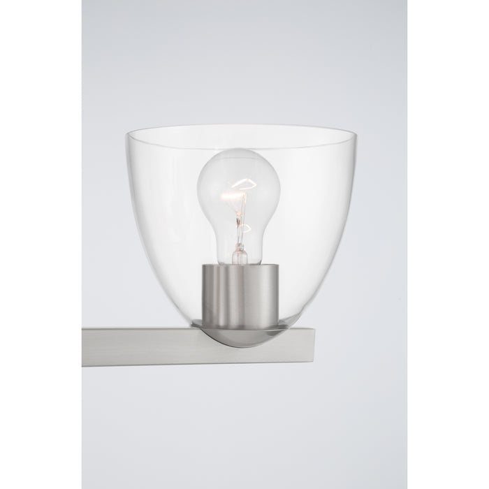 Minka-Lavery - 12483-84 - Three Light Vanity - Noellea - Brushed Nickel