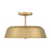Minka-Lavery - 12625-732 - Three Light Semi-Flush Mount - Trellwyn - Legacy Brass