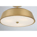 Minka-Lavery - 12625-732 - Three Light Semi-Flush Mount - Trellwyn - Legacy Brass