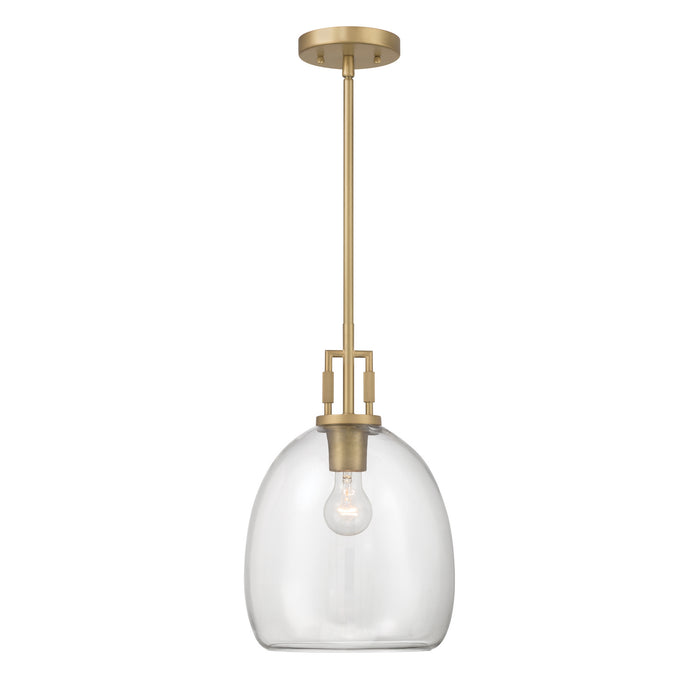 Minka-Lavery - 13125-732 - One Light Mini Pendant - Orbis - Legacy Brass