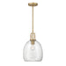 Minka-Lavery - 13125-732 - One Light Mini Pendant - Orbis - Legacy Brass