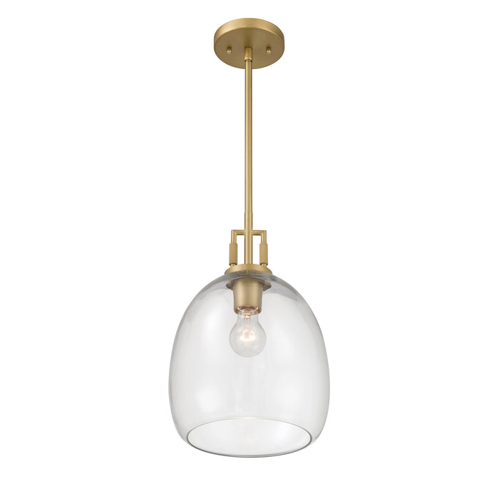 Minka-Lavery - 13125-732 - One Light Mini Pendant - Orbis - Legacy Brass