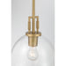 Minka-Lavery - 13125-732 - One Light Mini Pendant - Orbis - Legacy Brass